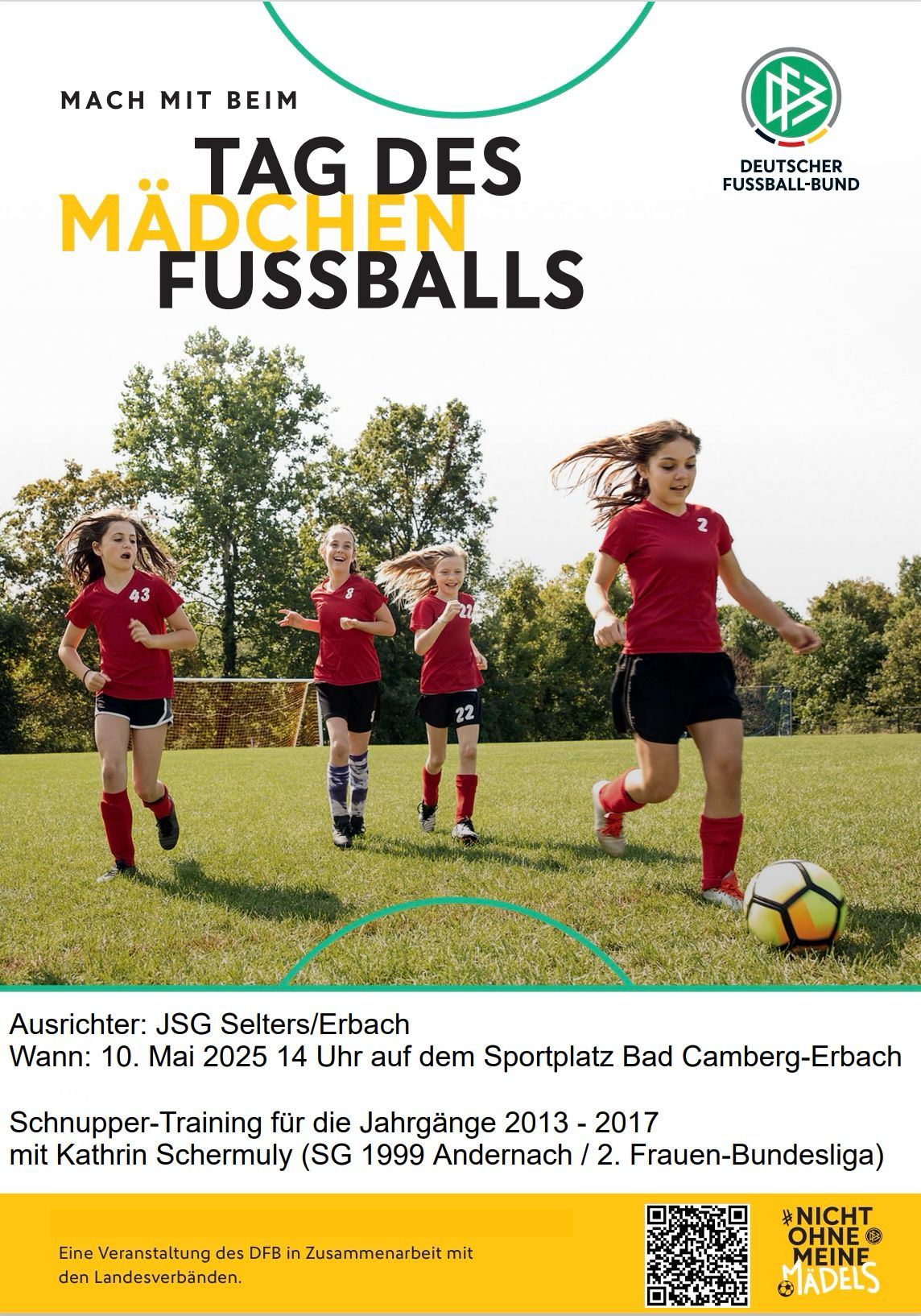 Tag des Madchen Fussballs 2025 Erbach